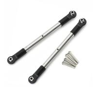RC Car Parts Compatible With Traxxas For Maxx 2.0 For WideMaxx 1/10 RC Car Parts Adjustable Front Steering Tie Rod Link 304 Steel Rod Linkage