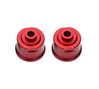 RC Car Parts Compatible With Traxxas For Slash 4x4 For Stampede 1/10 RC Car Parts Metal Front Rear Differential Housing Differential Carrier 5381(Red,2pcs)
