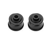 RC Car Parts Compatible With Traxxas For Slash 4x4 For Stampede 1/10 RC Car Parts Metal Front Rear Differential Housing Differential Carrier 5381(Black,2pcs)