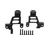 RC Car Parts Compatible With Trx-4 For Bronco K5 G500 For Defender Trx4 1/10 Rc Crawler Upgrade Part CNC Aluminum Alloy Front & Rear Shock Towers Mount(Black,Front And Rear)