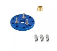 RC Car Parts Compatible With TRXS For Nitro For Slash For Rustler 4146 3281 RC Car Upgrade Parts Accessories Metal Flywheel Clutch Bell Set(Blue)