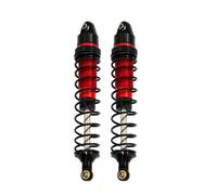 RC Car Parts Compatible With Trxs For Slash 4X4 For ARRMA For SENTON 4WD For Typhon 1/10 RC Car Upgrades Parts Metal Front And Rear Shock Absorber(Red,Fornt)