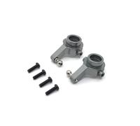 RC Car Parts Compatible With WLtoys A949 A959 A969 A979 K929 1/18 RC Car Upgrade Parts Replacement Accessories Metal Front Steering Cup(Grey)