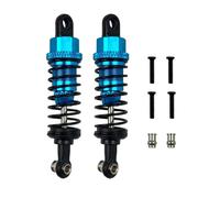 RC Car Parts Compatible With Wltoys A959 A969 For WPL C14 C24 For MN D90 D91 Rc Car Remote Control 2 PCS Aluminum Shock Absorber Upgrade Parts(Sky Blue)