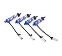 RC Car Parts Compatible With ZD For Racing For Axial For TRX4 1/10 RC Car Parts Truck Crawler Adjustable Shock Absorber Rear Damper Suspension(Blue)