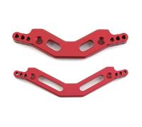 Rc Car Parts For Arrma 1/10 For Kraton For Granite For Vorteks For Outcast For Big Rock For Senton 4x4 3s For Blx Front Rear Shock Tower Absorber Bracket Plate RC Parts(Red,Set)