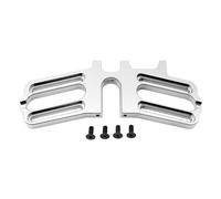 RC Car Parts for Arrma for Infraction for Limitless F1 for Felony 1/7 Aluminum Alloy Dual Motor Mount Double Holder RC Car Upgrade Parts Replacement Repair(Silver)