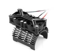 Rc Car Parts For Arrma For Traxxas 1/7 1/8 4068 4074 4082 4268 4274 RC Car Motor Heatsink Dual 20000rpmCooling Fan 40-42mm Motor Upgrade RC Car Parts(Black)