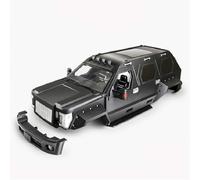 Rc Car Parts For Axial 1/10 For SCX10 For TRX-4 For George For Patton 324mm Wheelbase Hard Plastic Off-Road Body Shell Upgrade Rc Truck Car Parts(Black)