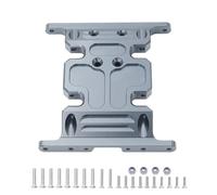 Rc Car Parts For Axial For SCX10 90047 90022 90028 1/10 Aluminum Skid Plate Transmission Mount Gearbox Base RC Crawler Upgrade Parts(Titanium)
