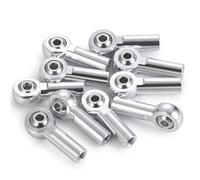 Rc Car Parts For Axial For SCX10 For Tamiya For TRX-4 D90 1/10 Replacement M4 Aluminum Alloy Link Rod Ball Ends Head RC Crawler Car Model Upgrade Parts 10Pcs