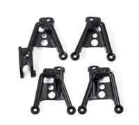 Rc Car Parts For Axial For SCX10 II 90046 1/10 4Pcs Stainless Steel Front Rear Shock Absorbers Damper Towers Mount RC Crawler Car Model Parts