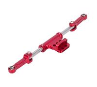 Rc Car Parts For D90 D110 4WD For Yota Ll 1/10 RC Crawler Car Axle DIY Parts Metal Full Hydraulic Steering Cylinder Link Upgrade RC Car Accessories(Red)