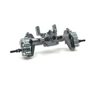 Rc Car Parts For FMS For FCX24 Replacement Metal Portal Axle Complete Front And Rear Axle 1/24 RC Car Upgrade Parts Modification Accessories(Gray,Front)