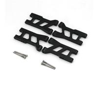 Rc Car Parts For HS 18301 18302 18311 18312 18321 18322 1/18 RC Remote control car metal parts front and rear hem arms decoration RC Car Accessories(Black)