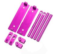 Rc Car Parts For HSP 94122 94123 D90 For Sakura For Himoto For Exceed Racing 1:10 RC Models Car Drift Car Accessories Alloy Magnetic Stealth Invisible Body Post Mount(Purple)