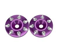 Rc Car Parts For HSP For HPI For Hobao For Tamiya 1/10 1/8 Metal Wing Mounting Tail Washer M3 Screw Gasket RC Car Off Road Buggy Short Course Truck Car Parts(Purple)