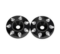 Rc Car Parts For HSP For HPI For Hobao For Tamiya 1/10 1/8 Metal Wing Mounting Tail Washer M3 Screw Gasket RC Car Off Road Buggy Short Course Truck Car Parts(Black)