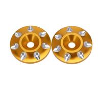 Rc Car Parts For HSP For HPI For Hobao For Tamiya 1/10 1/8 Metal Wing Mounting Tail Washer M3 Screw Gasket RC Car Off Road Buggy Short Course Truck Car Parts(Yellow)