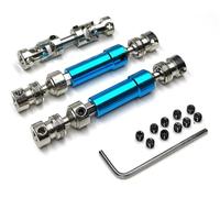Rc Car Parts For MN G500 For MN86 MN86S MN128 MN86K MN86KS 3pcs Metal Drive Shaft CVD Driveshaft 1/12 RC Car Upgrade Parts Modification Car Accessories(Blue)