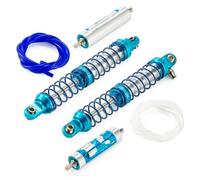 Rc Car Parts For Scx10 For Wraith For Capra For Rr10 For Trx4 1/10 RC Oil Piggyback Shock Absorber With Remote Reservoir Adjustable 70-123mm RC Crawler Parts(100mm)