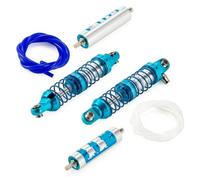 Rc Car Parts For Scx10 For Wraith For Capra For Rr10 For Trx4 1/10 RC Oil Piggyback Shock Absorber With Remote Reservoir Adjustable 70-123mm RC Crawler Parts(70mm)