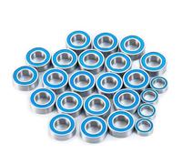 Rc Car Parts For Tamiya For Clodbuster 58065 47432 For Super For Clodbuster 58518 For Bullhead 58535 Rubber Sealed Bearing Kit RC Crawler Car Parts 24PCS