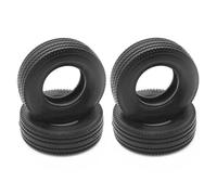 RC Car Parts For Tamiya For Man For Scania For Actros R620 R470 1/14 RC Truck Tipper Trailer Parts 4Pcs Rubber Tire Tyre 28mm Width