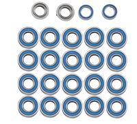 RC Car Parts For Tamiya For MF01X rc cars Upgrade Parts 24Pcs Replacement Sealed Bearing Kit Flanged Bearing Modification Accessories