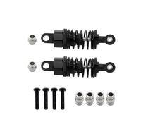 Rc Car Parts For Tamiya For TT-01 TT-02 M05 M06 M03 For TT-02 TA05 TL-01 TA03 MF-01X 2PCS Shock Absorber 55MM Universal Front Rear RC Car Accessories(Black)