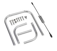 RC Car Parts For Tamiya Sand Scorcher For Super Champ For Buggy Champ RcAidong 1/10 Scale Aluminum Front Rear Bumper Guard RC Car Upgrades Parts(Rear)