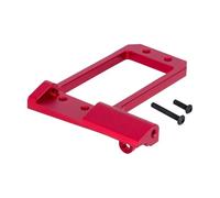 Rc Car Parts For Vanquish For LCG F10 1/10 Aluminum BTA Servo Mount And 4 Link RC Crawler Portal Axle Low Center Of Gravity For Chassis DIY Accessories(Red)