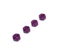 Rc Car Parts For WLtoys 144001 144002 144010 124016 124017 124018 124019 K929 A949 A959 A959-B A969 A979 Metal Upgrade 12mm Hub Adapter RC Car Parts(Purple)