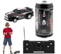 RC Car - PP Electronic Components Multi Size Detailed Model Battery Powered Controller Kit Compact Can Container Concept, Smooth Steering Fast Movement | Portable Kids Racing Toy Indoor Outdoor Daily