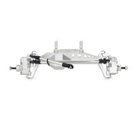 RC Car Repair Kit For Scx10 Iii For Capra For H10 For Lcg 1/10 Rc Crawler 4Ws Offset Portal Axle Set With Servo Mount 4 Wheel Steering Chassis Comp Parts