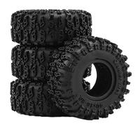RC Car Repair Kit For SCX30 For Ascent-32 1/30 Rc Remote Control Car 4Pcs 40mm/0.7" Rubber Tires Upgrade Parts Modify Decoration Accessories(Type 2)