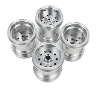 RC Car Repair Kit For Tamiya Cw-01 Chassis For Lunch Box For Midnight Pumpkin For Unimog 406 Rc Car Aluminum Cnc Front Rear Wheel Rim Hub Upgrade Parts