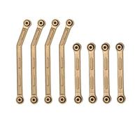 RC Car Rod Linkage Compatible With Axial For AX24 1/24 RC Crawler Car Upgrade Parts 8Pcs Improve Clearance Chassis Link Set Link Rod Linkage