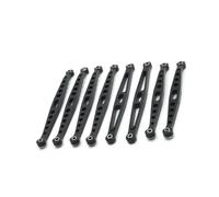 RC Car Rod Linkage Compatible With Huang BoToys ZP1001 ZP1002 ZP1003 ZP1004 1/10 RC Car Parts Metal Upgrade Modification Fixed Tie Rod(Black)