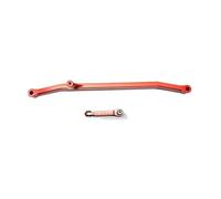 RC Car Rod Linkage Compatible With LOSI For LMT 1/8 RC For Monster Trucks Upgrade Part Steering Link Rod RC Car Part Stronger Steering Linkage Tie Rod(Red)