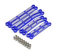 RC Car Rod Linkage Compatible With Traxxas For TRX4M For Bronco For Defender 1/18 RC Crawler Car Parts Aluminum Alloy Linkage Tie Link Rod Kit(Blue)