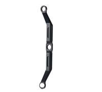 RC Car Rod Linkage Compatible With TRX4M For Bronco For Defender 1/18 RC Crawler Car Upgrade Parts Metal Links Set Chassis Steering Linkage RC Car Link Rod(Black,Steering Link)