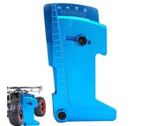 RC Car Ruler - RC Car Height Gauge - Ride Height Gauge | Portable Aluminum Ride-Height & Camber Gauges Tool For 1/10-1/8 Scale Remote Control Cars