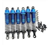 Rc Car Shock Absorber Compatible With HOSIM For XINLEHONG For XLH 9125 9155 9156 1/10 1/12 RC Car Upgrade Parts Accessories 6Pcs Metal Oil Shock Absorber Damper