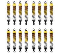 Rc Car Shock Absorber Compatible With HSP 1/10 RC Car Upgrade Parts 16PCS 108Mm Aluminum Alloy Shock Absorber Front Rear For Spring Damper Suspension
