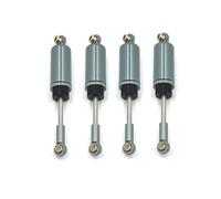 Rc Car Shock Absorber Compatible With MJX 14209 14210 1/14 Remote Control Car Upgrade Parts Accessories Metal Shock Absorber Oil Damper(Grey)