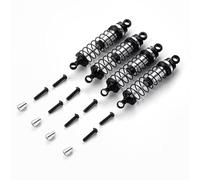 Rc Car Shock Absorber Compatible With Traxxas For Latrax For Teton For Desert For Prerunner SST 1/18 RC Truck Car Upgrade Parts 4Pcs Front Rear Shock Absorber(Black)