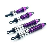 Rc Car Shock Absorber Compatible With WLtoys 12428 12423 1/12 RC Car Upgrade Parts Crawler Short Course Truck Front Rear Shock Absorber 0016 0017(Purple)