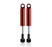 Rc car shock absorber For Tamiya For SCANIA For Actros For MAN For VOLVO 1/14 RC Car Tipper Metal Front Rear Suspension Shock Absorber Damper(Red)