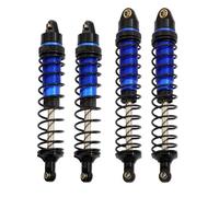 RC Car Shock Absorbers Compatible With Arrma For SENTON For Granite For Typhon For Rock 1/10 RC Car Upgrade Parts 4pcs Metal Front Rear Shock Absorber Damper(Blue)